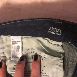 American Eagle artist jeans.